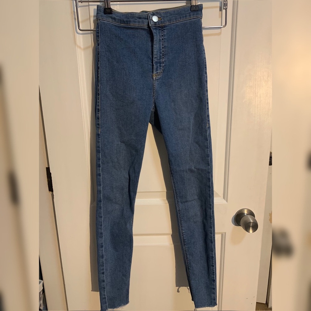 High rise jeans